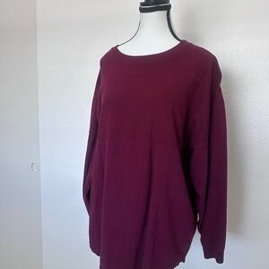 Women’s Gilmore Girls Stars Hallow Maroon Crewneck Sweater